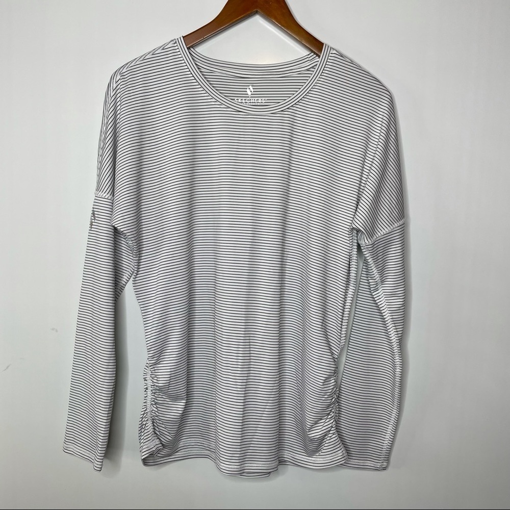 Skechers Women’s Striped Workout Top Medium‎